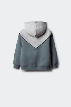 Springfield Kids Sudadera capucha cortes niño azul