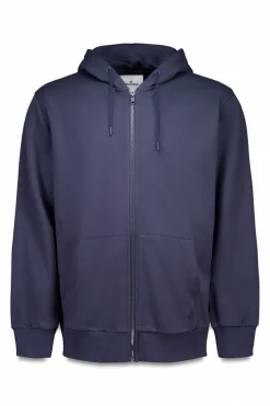 Springfield Sudadera capucha cremallera azul Outlet