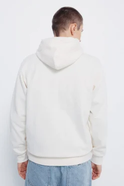 Springfield Sudadera capucha cremallera blanco Sale