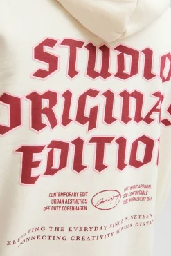 Jack & Jones Sudadera capucha original studio blanco Clearance