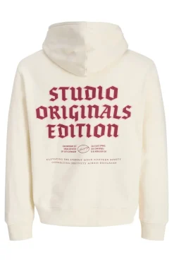 Jack & Jones Sudadera capucha original studio blanco Clearance
