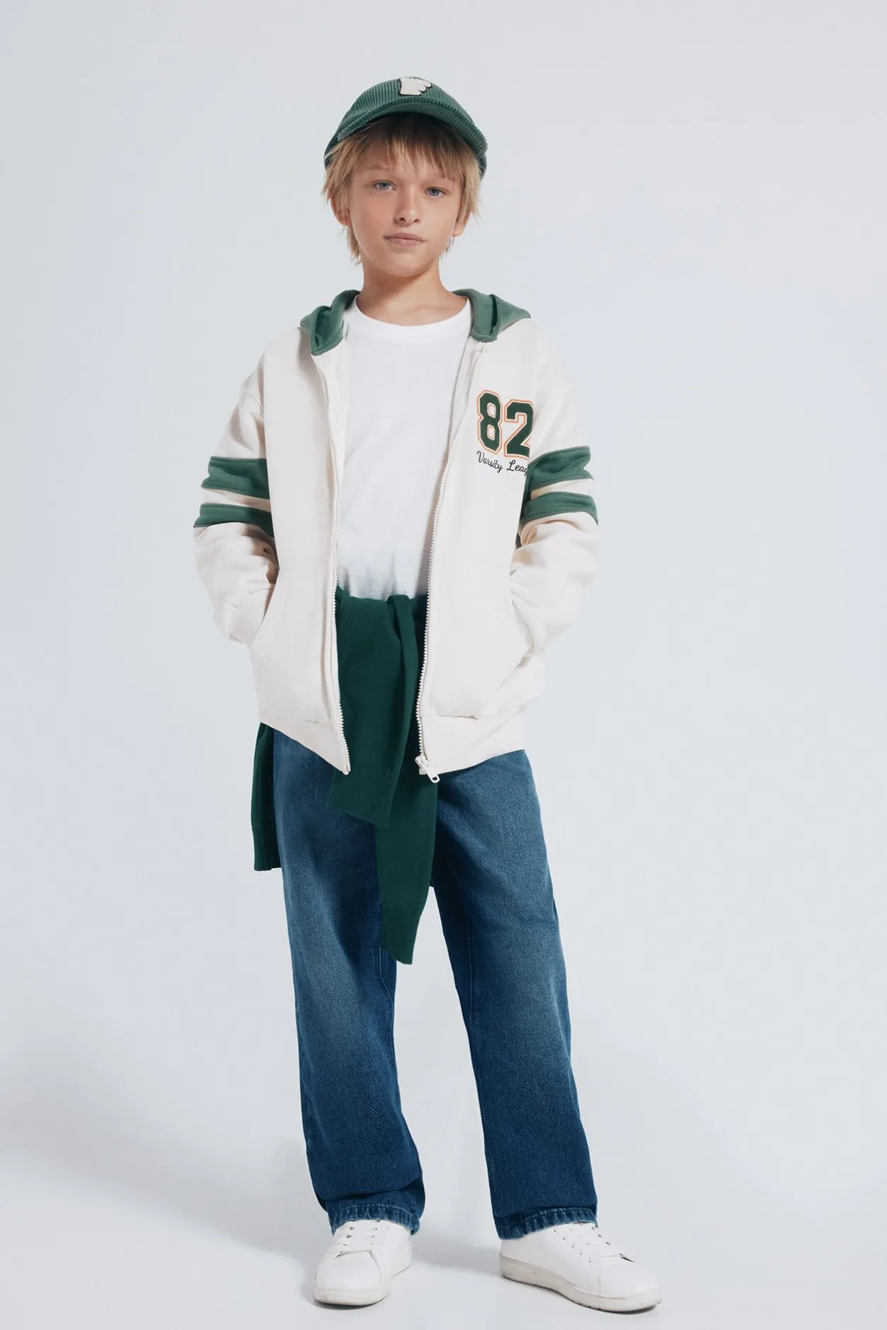 Springfield Kids Sudadera capucha varsity niño estampado Discount