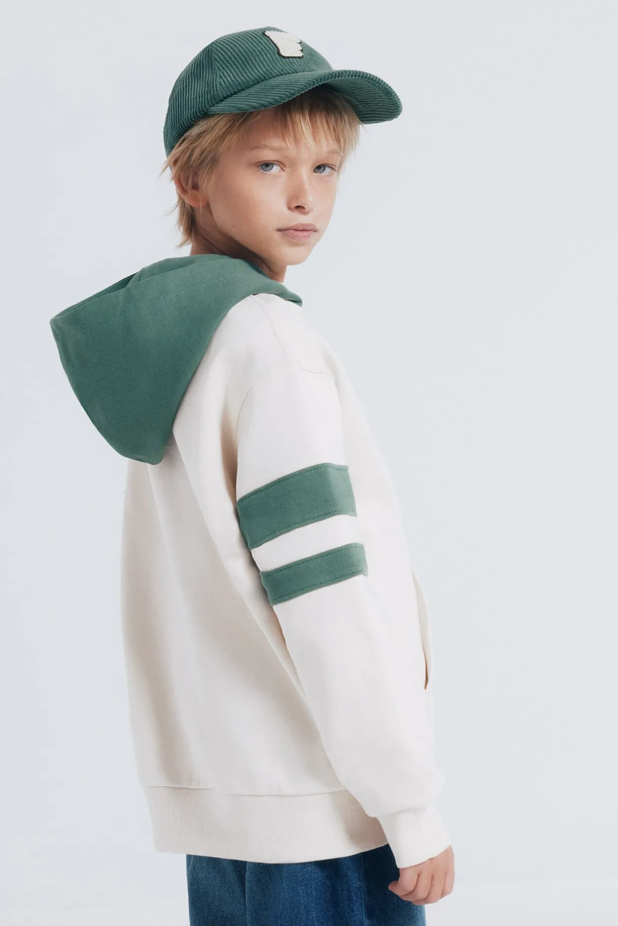 Springfield Kids Sudadera capucha varsity niño estampado Discount