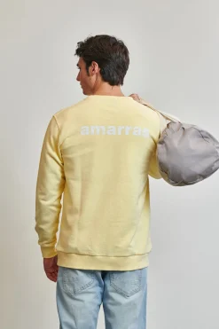 Amarras Sudadera Cerdeña Amarillo Clearance