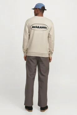 Jack & Jones Sudadera club 1990 gris New