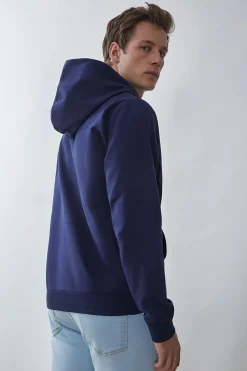 Street Monkey Sudadera con capucha Azul marino New