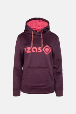 Izas Sudadera con capucha ajustable burdeos Hot