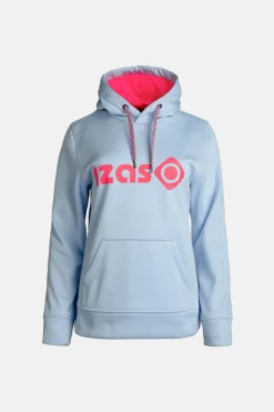 Izas Sudadera con capucha ajustable azul Outlet