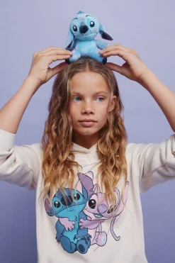 Springfield Kids Sudadera con capucha Lilo & Stitch niña estampado Outlet
