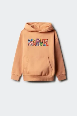 Springfield Kids Sudadera con capucha marvel niño naranja Discount