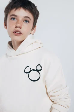 Springfield Kids Sudadera con capucha mickey niño estampado