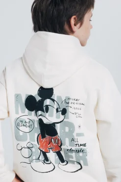Springfield Kids Sudadera con capucha mickey niño estampado