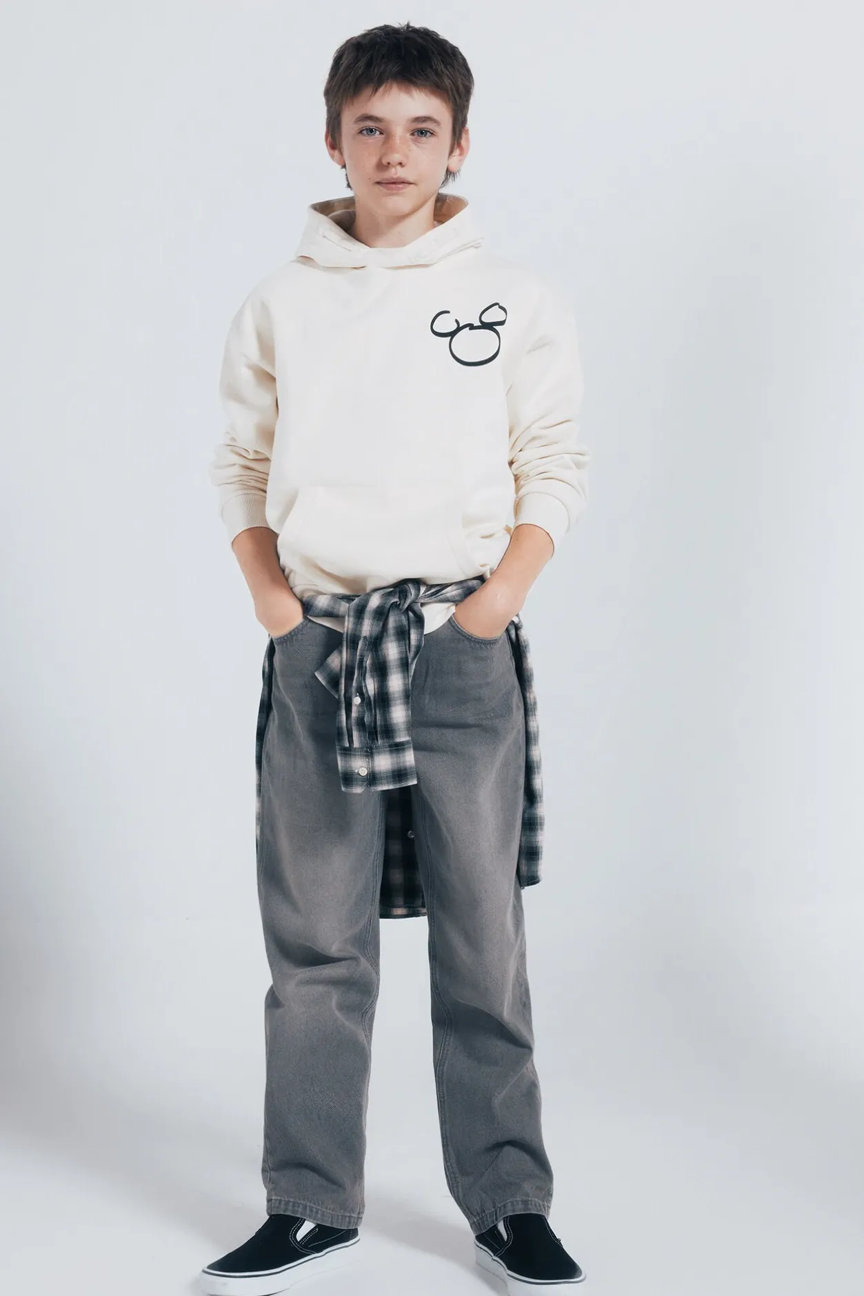 Springfield Kids Sudadera con capucha mickey niño estampado