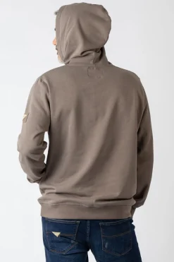 Privata Sudadera con capucha y bolsillos Marr&oacute;n Hot