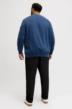 Jack & Jones PLUS Sudadera con capucha y logo azul Sale