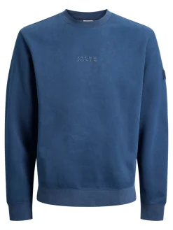 Jack & Jones PLUS Sudadera con capucha y logo azul Sale