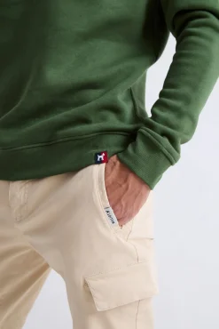 Williot Sudadera Con Manga Ranglan Logo Vintage Verde oscuro Online