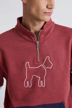 Williot Sudadera Con Mangas Granate Online