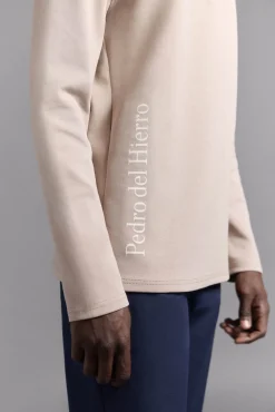 Pedro del Hierro Sudadera cremallera golf Marr&oacute;n Sale