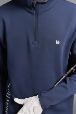 Pedro del Hierro Sudadera cremallera golf Azul Clearance