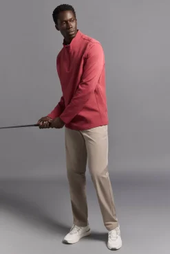 Pedro del Hierro Sudadera cremallera golf Rojo Discount