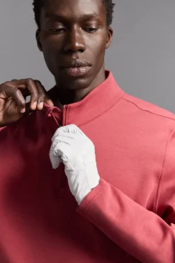 Pedro del Hierro Sudadera cremallera golf Rojo Discount