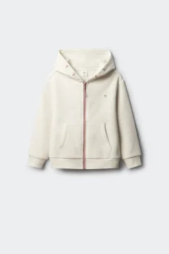 Springfield Kids Sudadera cremallera niña blanco Outlet