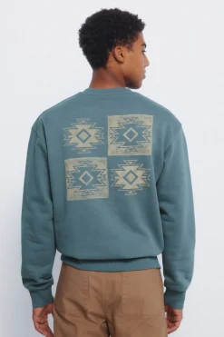 Springfield Sudadera cuello caja legend azul Hot