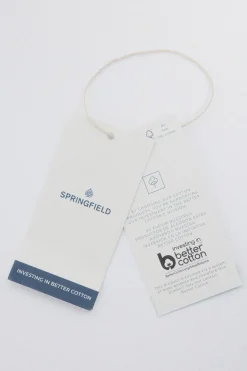 Springfield Sudadera cuello caja legend azul Hot