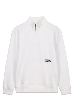 OOTO Sudadera cuello cremallera Blanco Outlet