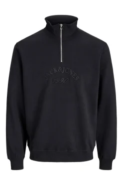 Jack & Jones Sudadera cuello cremallera negro Online