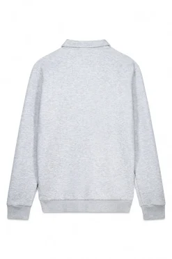 OOTO Sudadera cuello cremallera Gris Sale