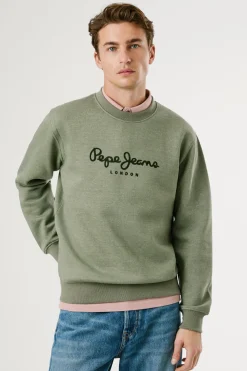 Pepe Jeans Sudadera Cuello Redondo Con Logo estampado Outlet