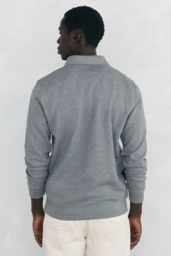 Pedro del Hierro Sudadera cuello semicisne Gris New