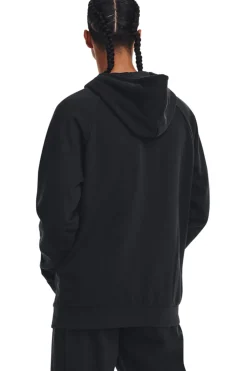Under Armour Sudadera de algodón de hombre negro Sale