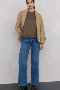 Pedro del Hierro Sudadera detalle beads Verde Online