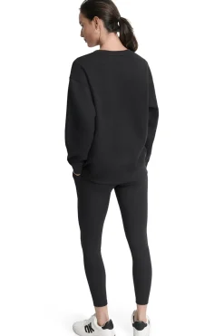 DKNY Sudadera dibujo logo negro