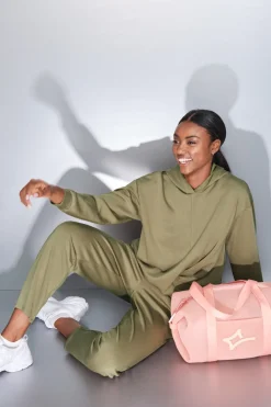 Dash and Stars Sudadera drapeado kaki beige Online