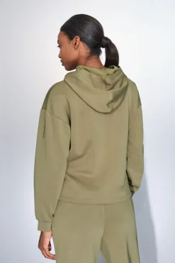 Dash and Stars Sudadera drapeado kaki beige Online