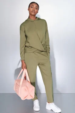 Dash and Stars Sudadera drapeado kaki beige Online