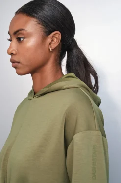 Dash and Stars Sudadera drapeado kaki beige Online