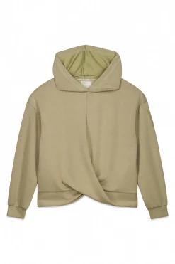 Dash and Stars Sudadera drapeado kaki beige Online