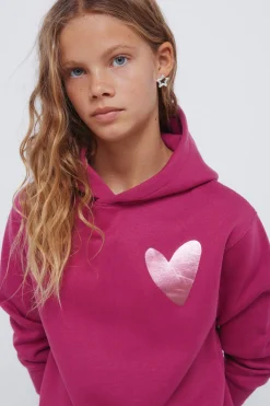 Springfield Kids Sudadera GOOD MOOD niña rosa Outlet