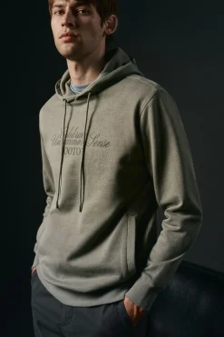 OOTO Sudadera gráfica con capucha Kaki Online