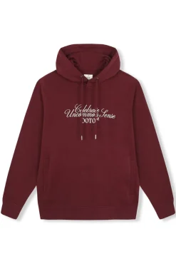 OOTO Sudadera gráfica con capucha Granate Hot