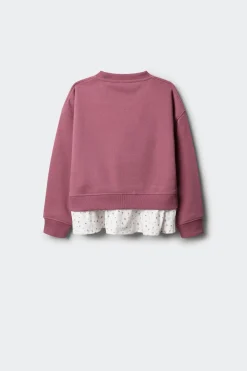 Springfield Kids Sudadera "hey" niña. rosa Online