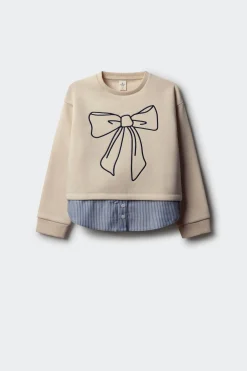 Springfield Kids Sudadera Lazo niña estampado Clearance