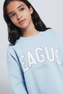 Springfield Kids Sudadera League niña azul Outlet