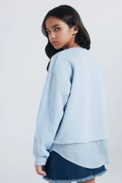 Springfield Kids Sudadera League niña azul Outlet