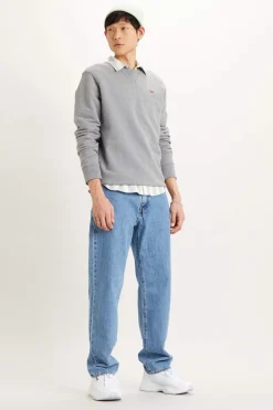 Levi's Sudadera ® cuello redondo en tejido polar Gris Clearance